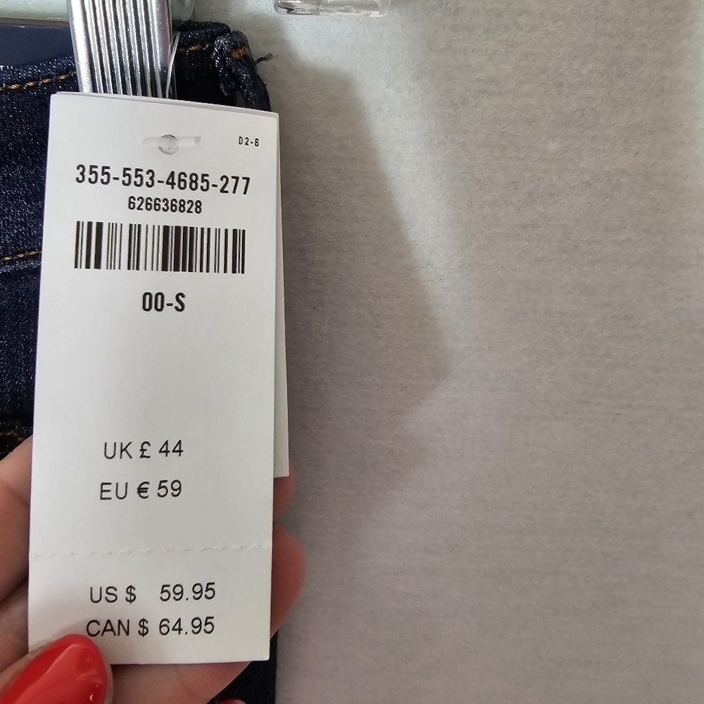 Hollister Low Rise Jean JeggingLeggings. Women's Size 23 L26 NWT - Picture 9 of 11